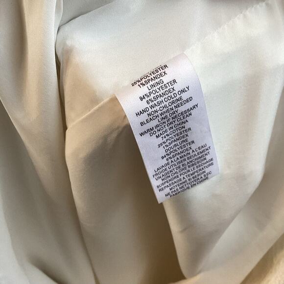 TRINA TURK NEW SEAL BEACH WHITE DRESS SIZE 6 - Picture 8 of 9